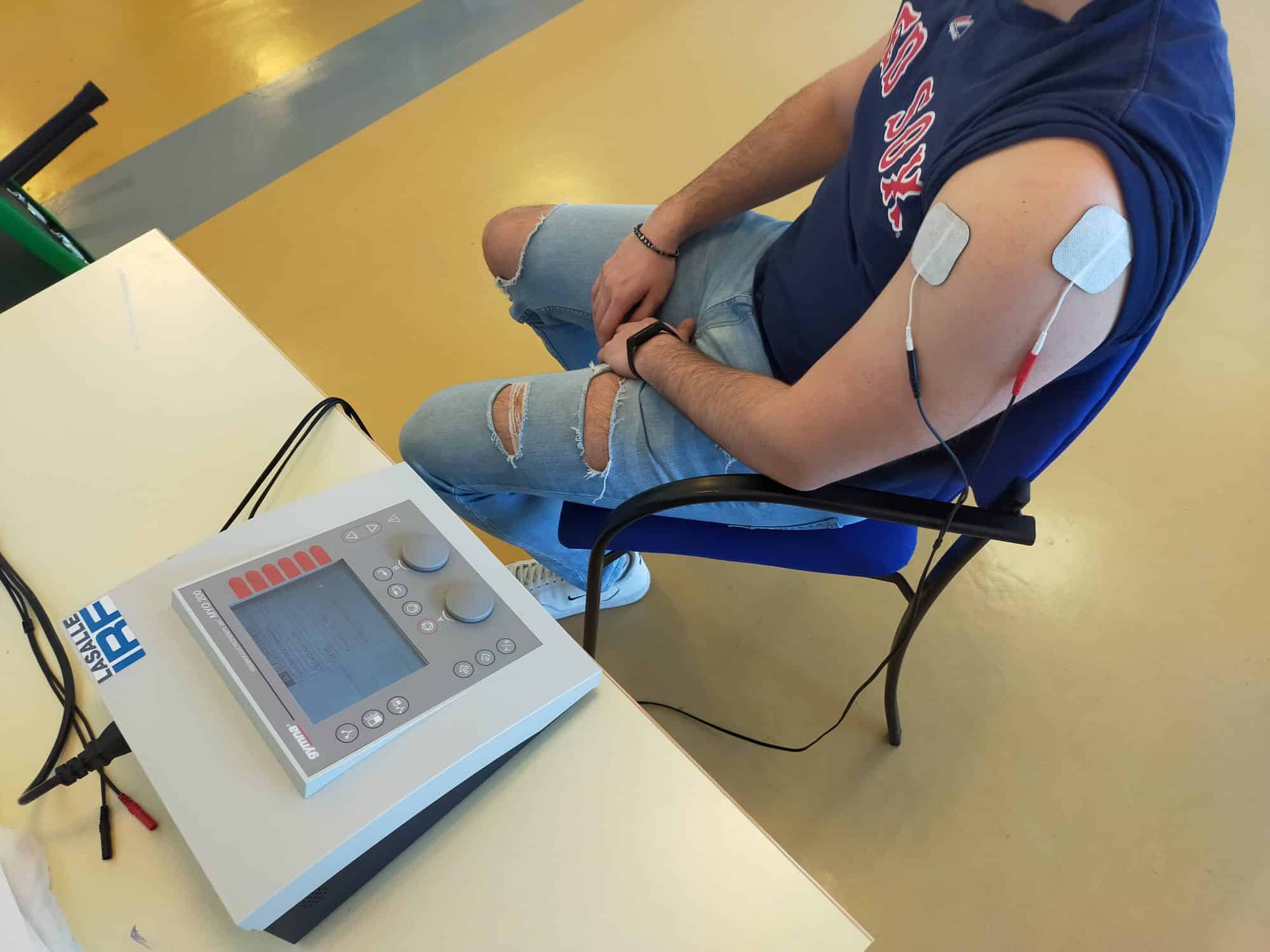 Máquina de Fisioterapia Eléctrica médica Terapia de corriente